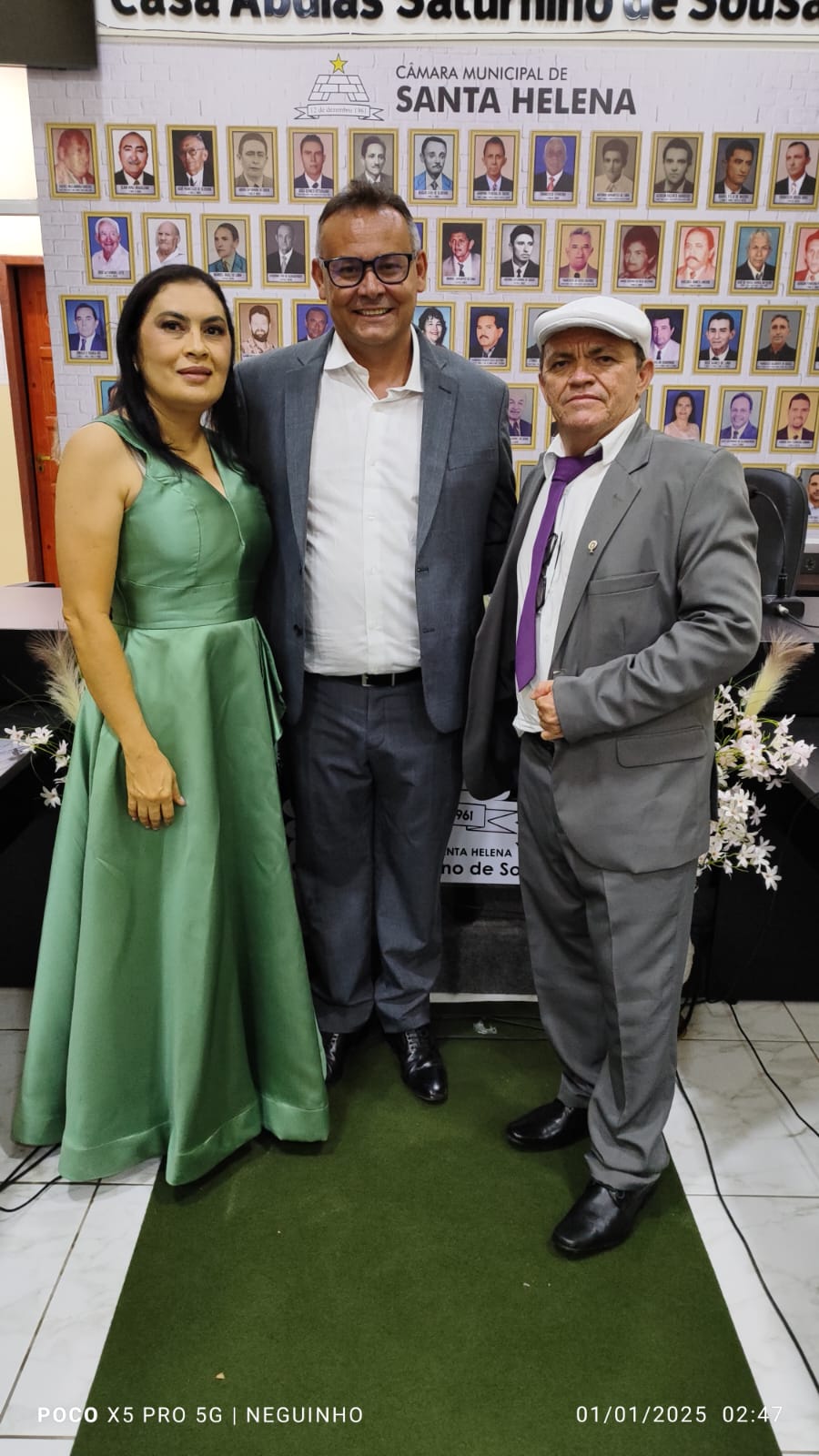 A Casa Abdias Saturnino de Sousa realizou a posse do Prefeito, Vice e Vereadores eleitos na cidade de Santa Helena.