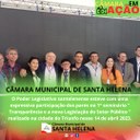 O Poder Legislativo santelenense esteve com uma expressiva participação dos pares no 1° seminário " Transparência e a nova Legislação do Setor Público " realizado na cidade do Triunfo nesse 14 de abril 2023. O Poder Legislativo santelenense esteve com uma expressiva participação dos pares no 1° seminário " Transparência e a nova Legislação do Setor Público " realizado na cidade do Triunfo nesse 14 de abril 2023.
